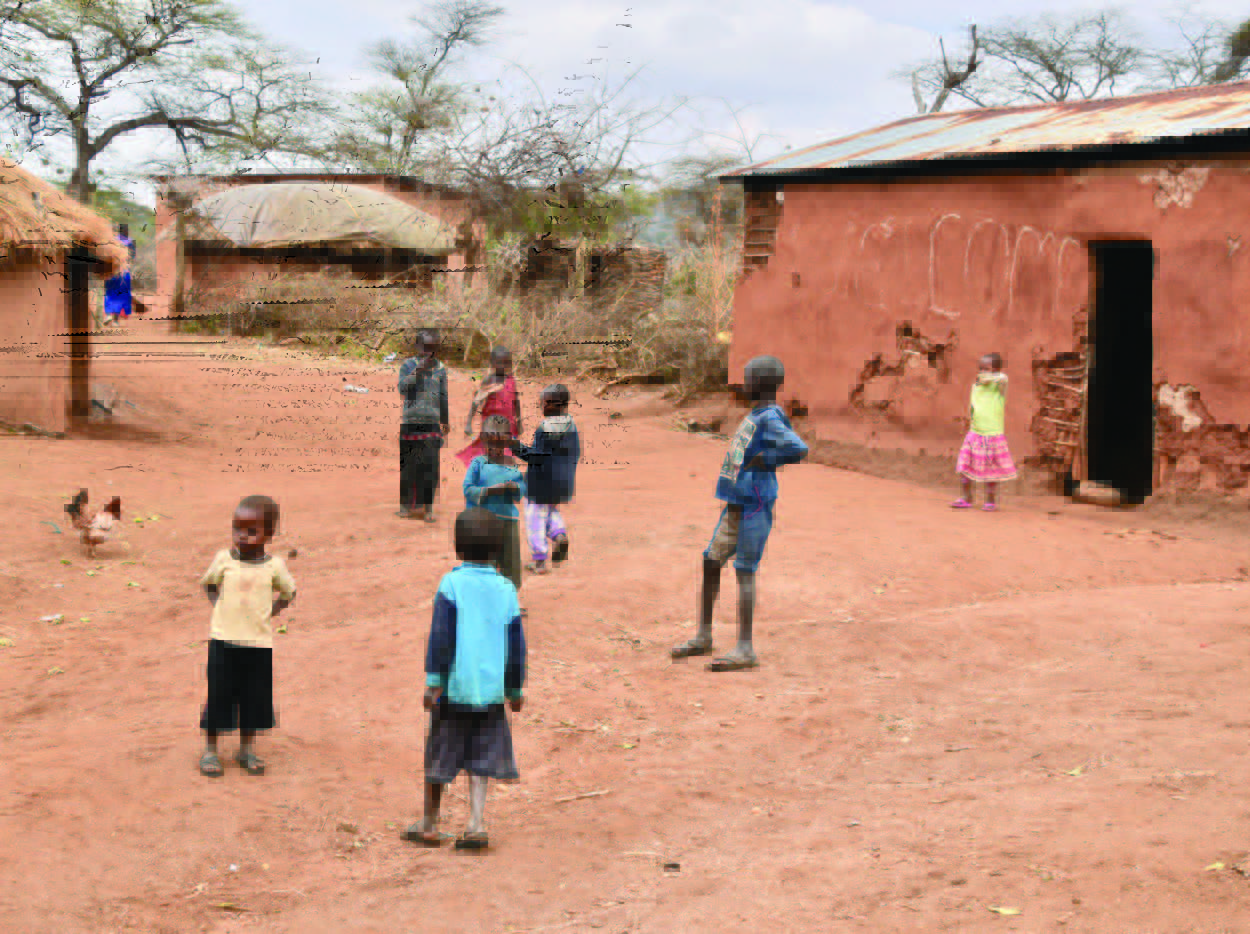 kids at bomas