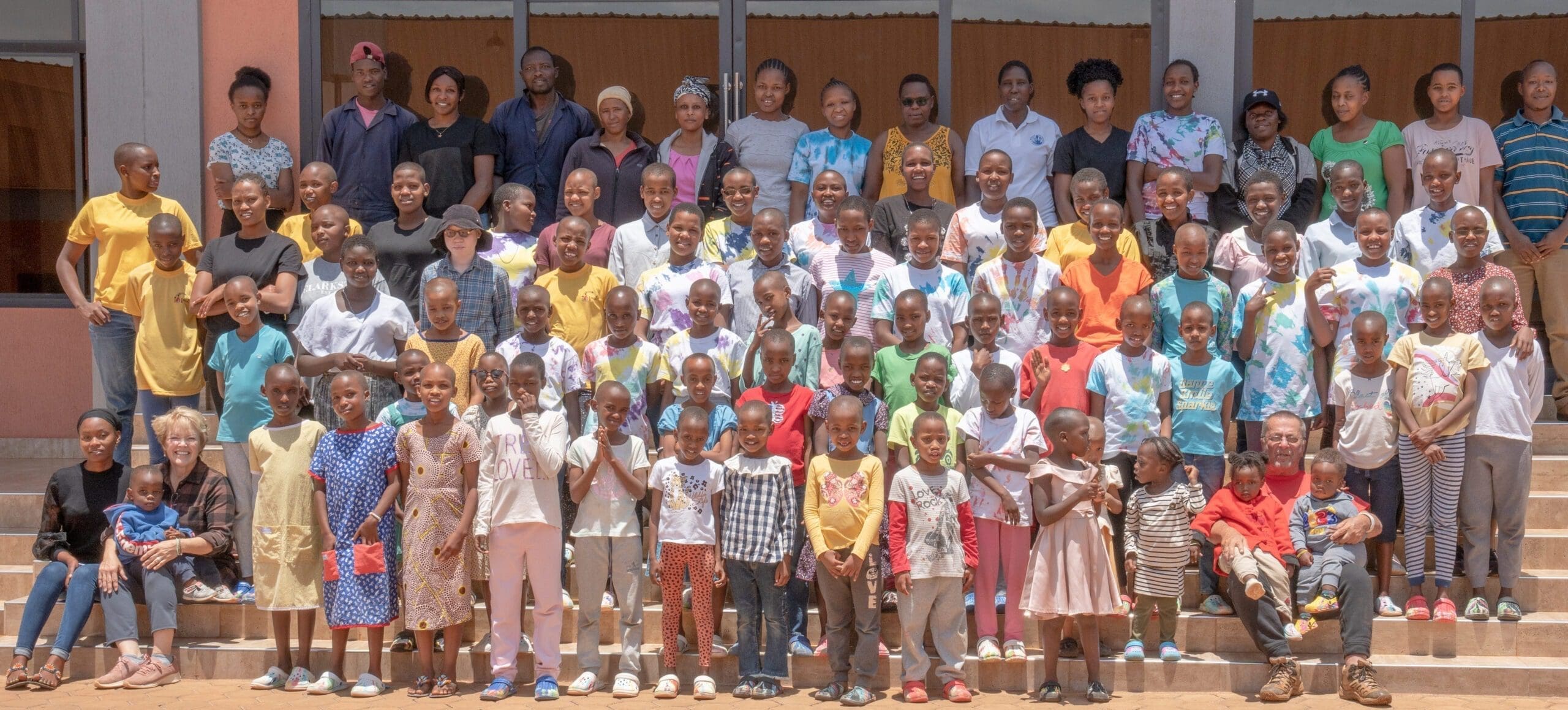 group picture of all the residents of MGRC