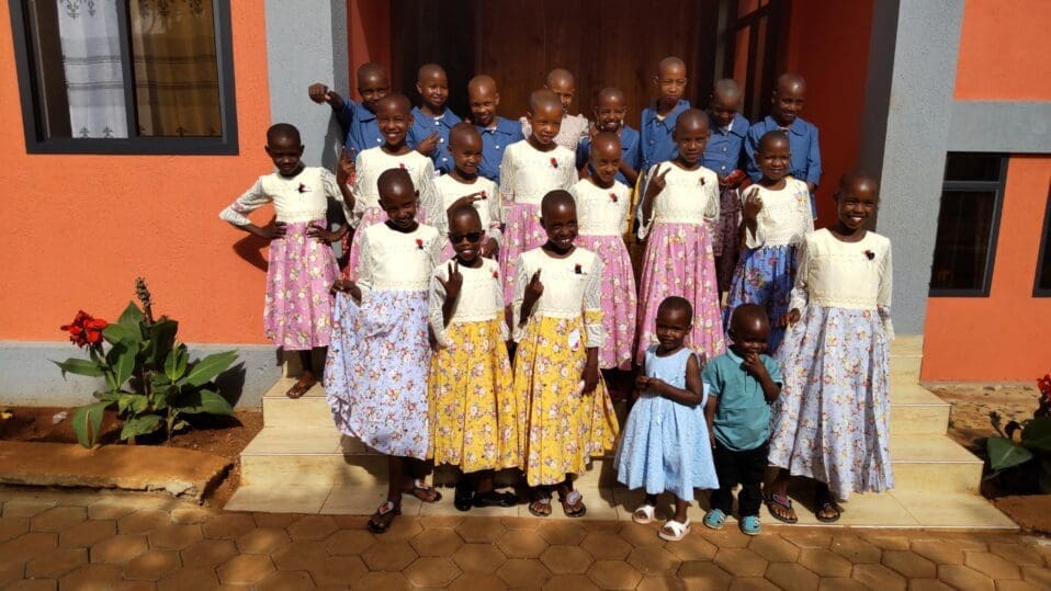 Maasai girls ready for MGRC's Christmas Celebration