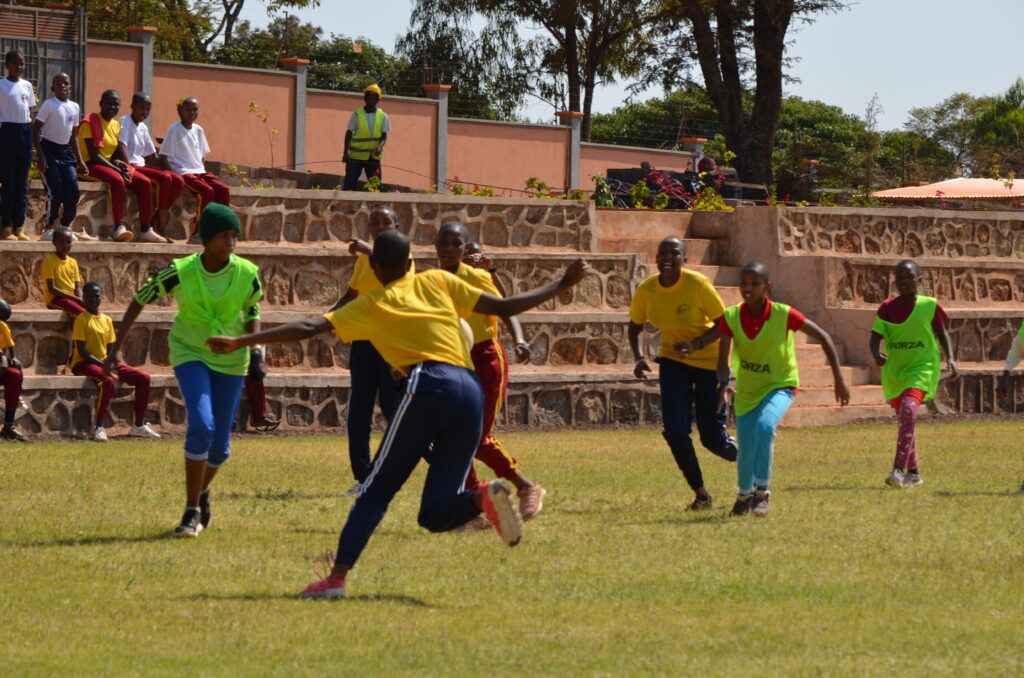 MGRC soccer team playing on the field